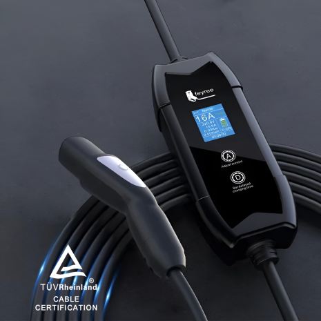 Зарядка для електромобіля FEYREE Flying Cat 3.5 кВт Type Tesla 16А 1-фаза