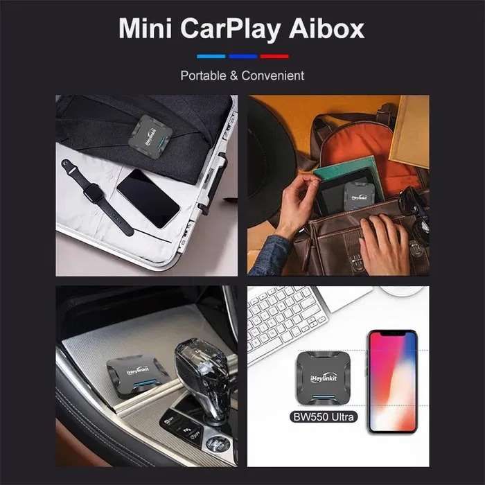 Приставка Heylinkit BW550 Ultra Android Box для BMW X1 X7 i3 Dual-band Wi-Fi