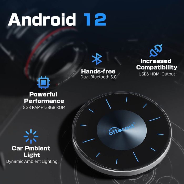 Приставка CarPlay AI Box Picasou 3 Ottocast