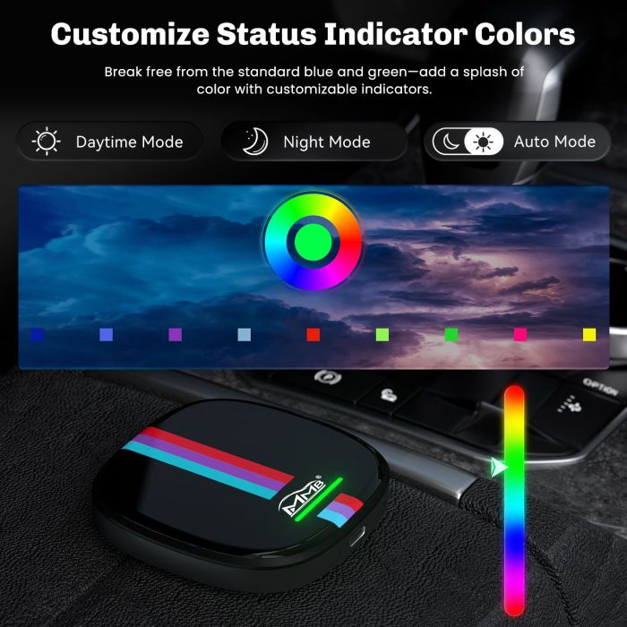 Приставка для BMW MMB MAX Android 13 через CarPlay Ai Box 8+128G