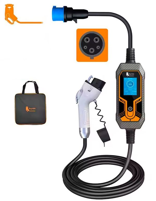 Зарядка для електромобіля Feyree 7кВт 32A Type1