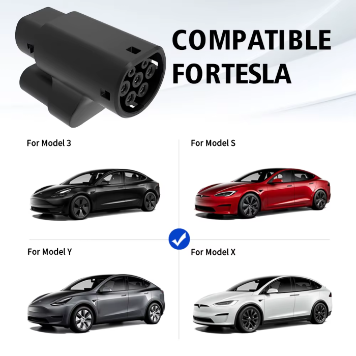 Перехідник CCS2 - Type2 250 кВт EU Tesla (DC)