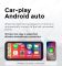 Сенсорний бездротовий екран CarPlay & Android Auto для мотоцикла з навігатором