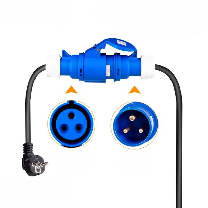 Перехідник у розетку Blue CEE 32A