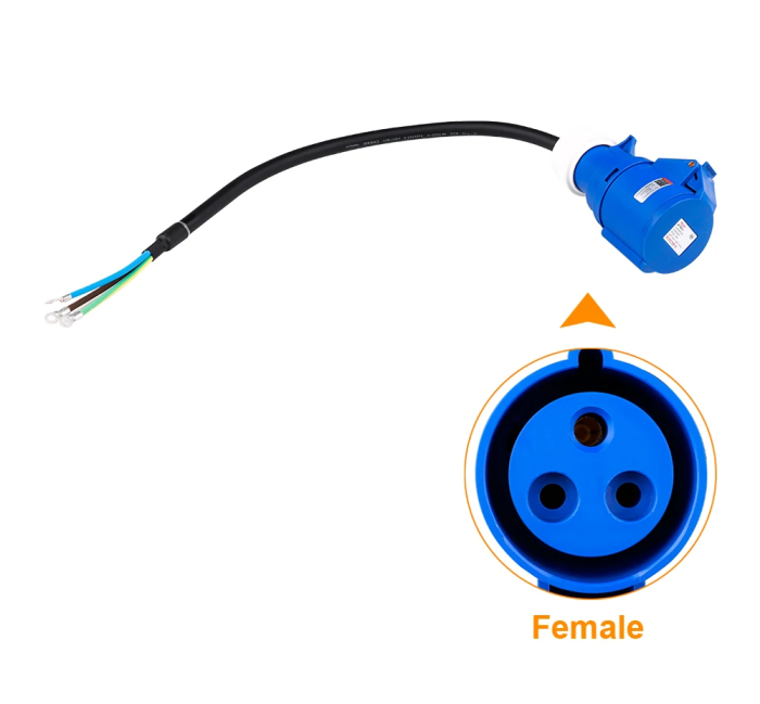 Перехідник у розетку Blue CEE 32A