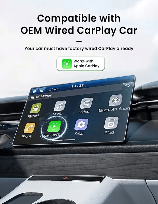 Авто адаптер CarlinKit HD2CP Carplay to HDMI
