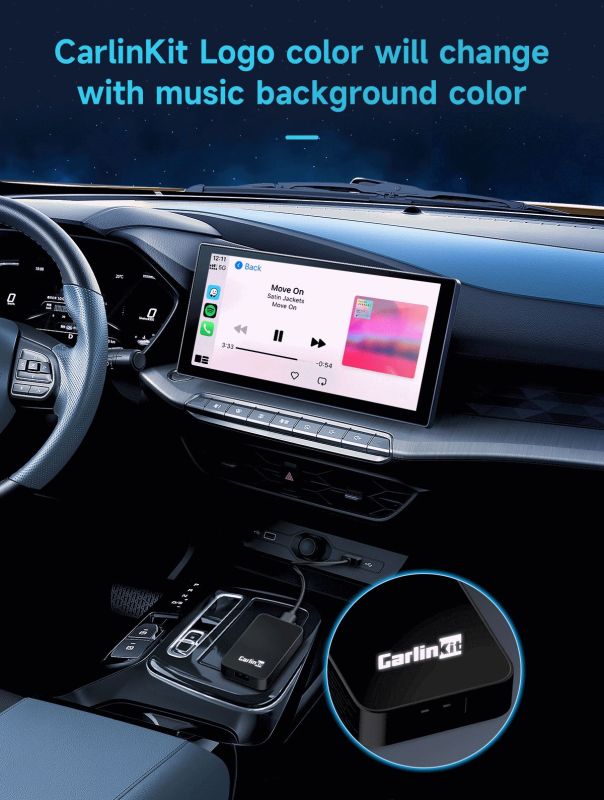 Адаптер CarlinKit 5.0 для бездротового CarPlay & Android Auto